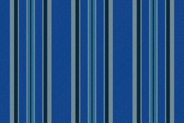 Düz çizgili arka plan, konfor vektörü pürüzsüz desen. Tişört kumaş desen çizgileri koyu ve kraliyet mavisi renkleriyle.