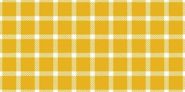 Panço tartan arka plan deseni, model doku vektörünü kontrol et. El yapımı ekose kumaş, deniz kabuğu ve kehribar rengi..