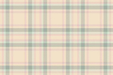 Tekstil kumaşının ekose desenli vektör dokusu, açık ve gri renklerde renksiz bir kontrol kumaşı..