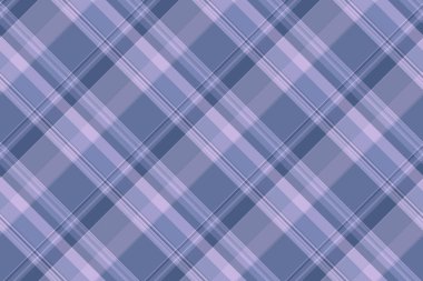 Kusursuz ekosesiz vektör, ikonik kumaş tartan kontrolü. Afrika arkaplan deseni Pastel ve mavi renkli tekstil.