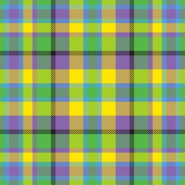 Ekose kontrol kalıbı. Kusursuz kumaş dokusu. Tartan tekstil baskı tasarımı.