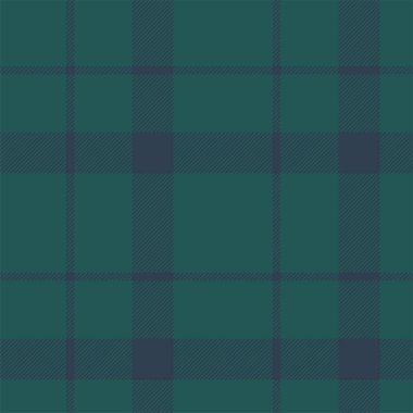 Yeşil desenli ekose desenli. Kumaş dokusunu kontrol et. Vektör tekstil baskı tasarımı.