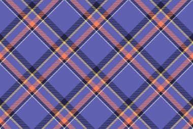 Tartan ekoseli arka plan, çapraz kontrol, kusursuz desen. Tekstil baskısı için vektör kumaş dokusu, ambalaj kağıdı, hediye kartı, duvar kağıdı düz tasarım.