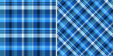 Tartan arkaplan kumaşı dikişsiz desen kontrol vektörünün ekose dokusu. Klasik gardırop esasları için zamansız renklerle ayarlanmış..