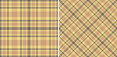 Arkaplan ekoseli kumaşın dikdörtgen desenli kumaşına bakın. Kahve renginde olsun. Moda ve tasarımda ringa kemiği desenleri.