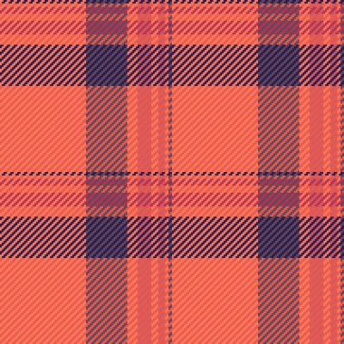 Satır vektör kontrol arka planı, saf ekose desen dokusu. Kırmızı ve pastel renkli Jpg tekstil dikişsiz tartan kumaşı.