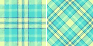 Özgeçmiş desenli ekose desenli, kusursuz tekstil kontrolünün vektör tartan kumaşı. Renkli moda seçimleri için gökyüzü renklerini canlı görünüm ile ayarlayın.