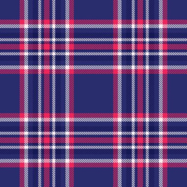 Ekose kumaşın tekstil tasarımı. Gömlek, elbise, takım elbise, kağıt baskı, davetiye ve hediye kartı için kareli kumaş desenli tartan..