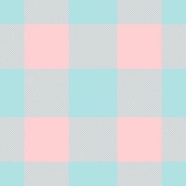 İrlanda kumaşı ekoseli kumaş, paket vektör tartan. Hippi arka planı toz mavi ve açık renklerde kusursuz desen.