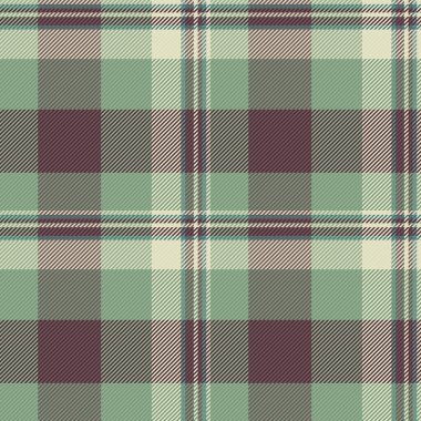 Pastel ve açık renkli tartan kumaş vektörlü tekstil dikişsiz ekosenin dokusu.