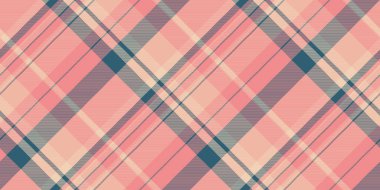 İnternet dokusunu kontrol et, yorgan örtüsü, kusursuz vektör arkaplanı. Yaz tekstil desenli tartan ekoseli kırmızı ve cyan renkli.