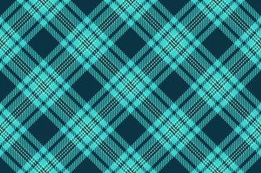 Ekose vektör desenli ekose kumaş koyu ve gök mavisi renklerinde arka plan tekniksiz denetim.