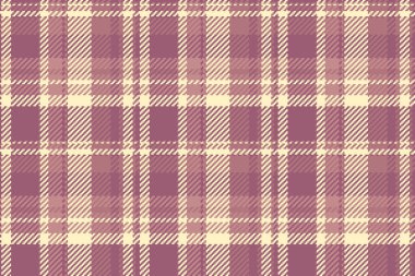 Yeni doğmuş kumaş kumaş, ekoseli kumaş. Sahne arkaplan vektörü Pembe ve açık renkli tekstil.