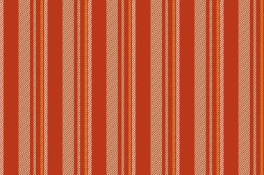 Eski püskü çizgiler kusursuz, yaratıcılık tekstil kumaş dokusu. Dikey arkaplan çizgisi vektörünü kırmızı ve açık renklerle dik.
