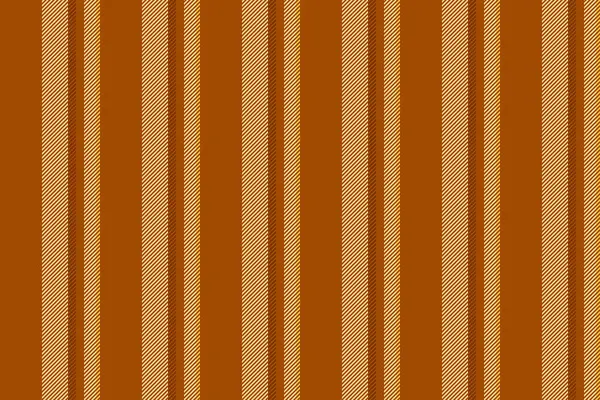 Tekstil kumaşından aşağı, nazik dikey şablon vektörü. Karmaşık desen arkaplan turuncu ve kehribar rengi çizgileri.