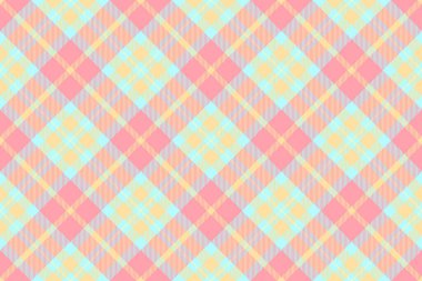 Ekoseli vektör desenli tekstil tartan açık ve kırmızı renklerde kusursuz doku kumaş denetimi.