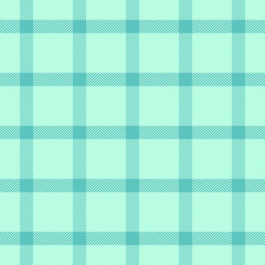 Üretim şablonu pürüzsüz arka plan, İskoç kumaşı. Ana desen ekoseli ekoseyi açık ve nane renginde kontrol et.