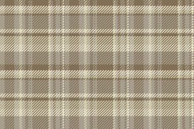 Rüya gibi vektörsüz tekstil, ev yapımı ekoseli kumaş. Kehribar ve pastel renkte kırsal tartan kumaş desen arka planı.