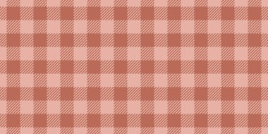 Hindistanda desensiz tartan, kumaş kaplı ekose arka plan. Düzen vektör dokusu kontrol kumaşı ışık ve kırmızı renkte.