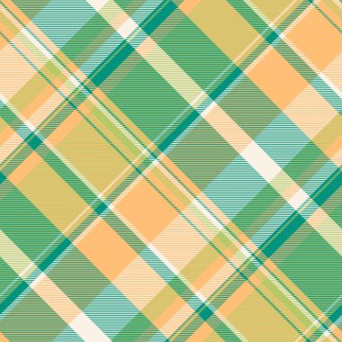 Konforlu vektör ekoseli kumaş, arka plan kontrol dokusu. Tuğla ve turuncu renklerde pürüzsüz, pürüzsüz kumaş..