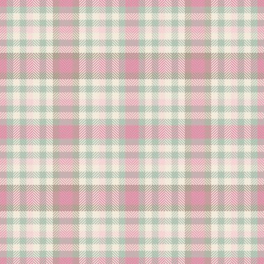 Tekstil ekose kumaş, banyo desenli tartan. Dekoratif renksiz vektör arkaplan kumaşı ışık ve pastel renkte.