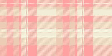 Dişi tartan, tekstil kontrolü, jpg arkaplan kumaşı, kusursuz. Halı desenli ekose vektör ışık ve kırmızı renkte.