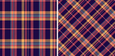 Tartan ekose kumaşlı, kusursuz vektör tekstil. Geçmişini kontrol et. Geçmişe dönük renkler kullan. Dağınık çizgili sanat.