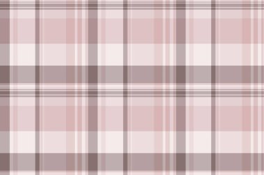 Şık kontrol desenli ekose, döşeme pürüzsüz tekstil arka planı. Pastel ve açık renk paletinde uygun kumaş dokusu vektörü.