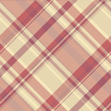 Küçük kumaş, tekstil arka plan, ekose desenli, pürüzsüz. Açık ve kırmızı renk paletinde tartan desen vektörünü renkli kontrol et.