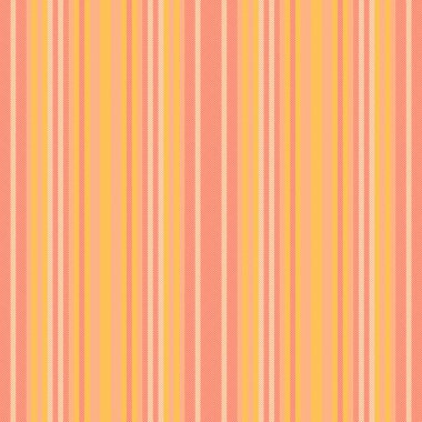 İspanyol hatları dikey çizgi, üretim şablonu kusursuz. Turuncu ve kırmızı renk paleti ile etek kumaş dokusu tekstil arkaplanı.