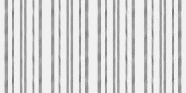 Profesyonel doku vektör çizgileri, perde dikey kumaş tekstili. Beyaz ve gri renk paletinde klasik dikişsiz arkaplan deseni çizgisi.