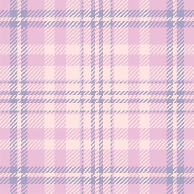 Ekose kontrol deseni pembe. Kusursuz kumaş dokusu. Tartan tekstil baskı tasarımı.