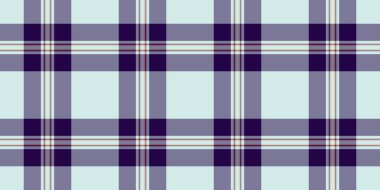 Çizgi arkası ekose desenli, örtülü vektör dikişsiz tartan. Damask dokusu Pastel ve açık renk paletinde tekstil kontrolü.