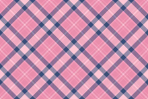 Özgün tartan tartan geçmişi, cinsel ekose desenli vektör. Madras deseni pürüzsüz kumaş. Pembe ve açık renk paleti..