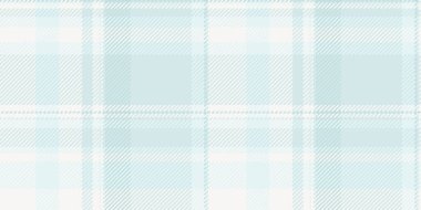 Özelleştirilmiş doku desenli ekose, İrlanda tekstil kumaş ekoseli. Beyaz ve açık renk paletinde pürüzsüz arkaplan vektörünü kontrol et.