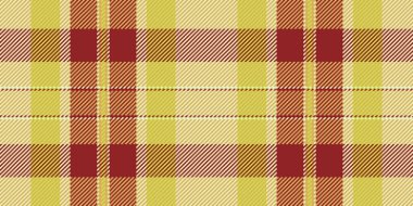 Klasik ekoseli arka plan, yatak odası tartan vektörünü kontrol et. Ağ desenli tekstil kumaşı kehribar ve açık renk paletinde.