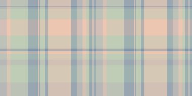 Grafik arkaplan tartanı, mükemmel vektör dokusu tekstili. Pastel ve açık renk paletinde pürüzsüz ekoseli kumaşı kat.