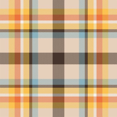 Ekose kontrol kalıbı. Kusursuz kumaş dokusu. Tartan tekstil baskı tasarımı.