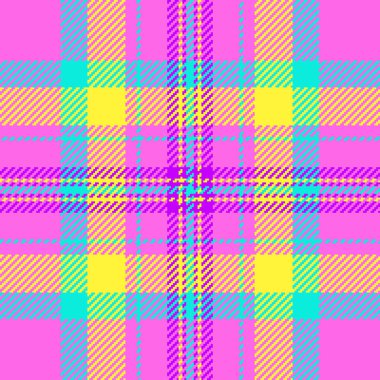 Ekose kumaşın tekstil tasarımı. Gömlek, elbise, takım elbise, kağıt baskı, davetiye ve hediye kartı için kareli kumaş desenli tartan..