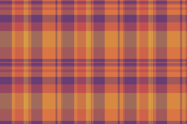 Nötr tartan taşıyıcı kumaş, erkek arka planında ekose kumaş yok. Kraliyet tekstil desen kontrol kırmızı ve turuncu renk paleti.