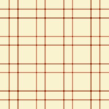 Soyun desenli tartan tekstil, arka planda pürüzsüz kumaş. Soyut vektör desenli ekose kontrolü turuncu ve açık renkli.
