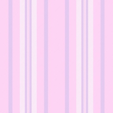 Romantik çizgili tekstil vektörü, yarım tonlu arkaplan dokusu kumaşı. Mutlu noeller pembe dantel ve açık renk paletinde dikey ve dikey desensiz desen.