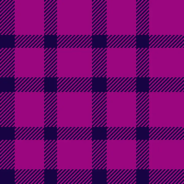 Kumaş tartan vektör ekoseli pembe ve koyu renklerde tekstil arkaplan kontrolünün desensiz deseni.