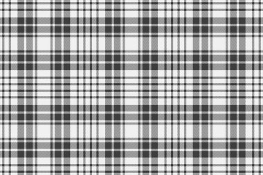 Pastel desenli ekoseli, bahçe desenli tartan. Beyaz ve gri renk paletinde renk arkaplan kumaşı tekstil vektörü.