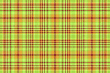Yazın dikişsiz arka plan deseni, kadife kumaş kumaş kumaş kumaşı. Dikdörtgen desenli ekose vektör yeşil ve kırmızı renk paleti ile kontrol.
