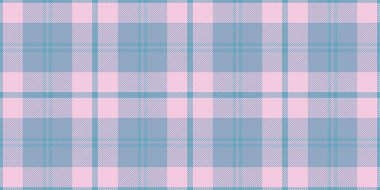 Katmanlı ekoseli kumaş kontrolü, net dikişsiz şablon vektörü. Pastel ve açık renk paletinde kumaş kumaş kumaş tartan arkaplanı.