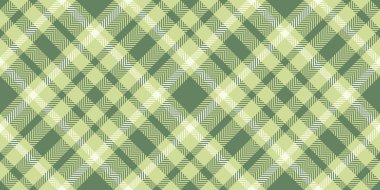 Damalı kumaş tekstil vektörü, dökümsüz doku kontrolü. Kireç ve pastel renk paletinde ekose desenli tartan arkaplan.