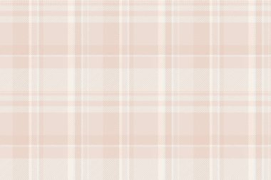 Ekose desenli kumaş, erkek gömleği dokuma kontrolü. Açık ve beyaz renk paletinde klasik dikişsiz vektör tartan arkaplanı.