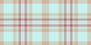 Retro tekstil dikişsiz arka plan, zarif tartan dokusu. Kadın vektör desenli kumaş ışık ve kırmızı renk paleti.