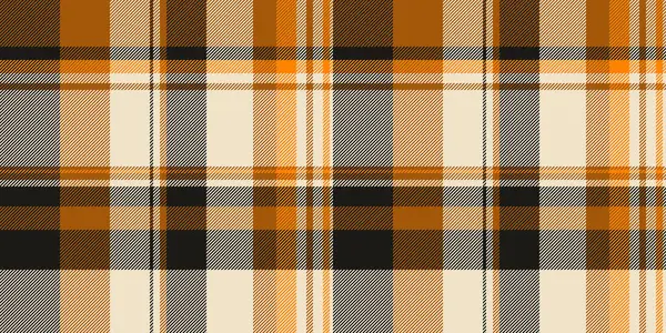 Çapraz desenli kumaş, etnik vektör ekosesiz. Festival arka planı tartan denetimi tekstil açık ve turuncu renk paleti.